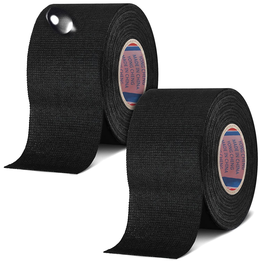 Heat-Resistant Automotive Cloth Tape Harness 2 Rolls 2x49 FT