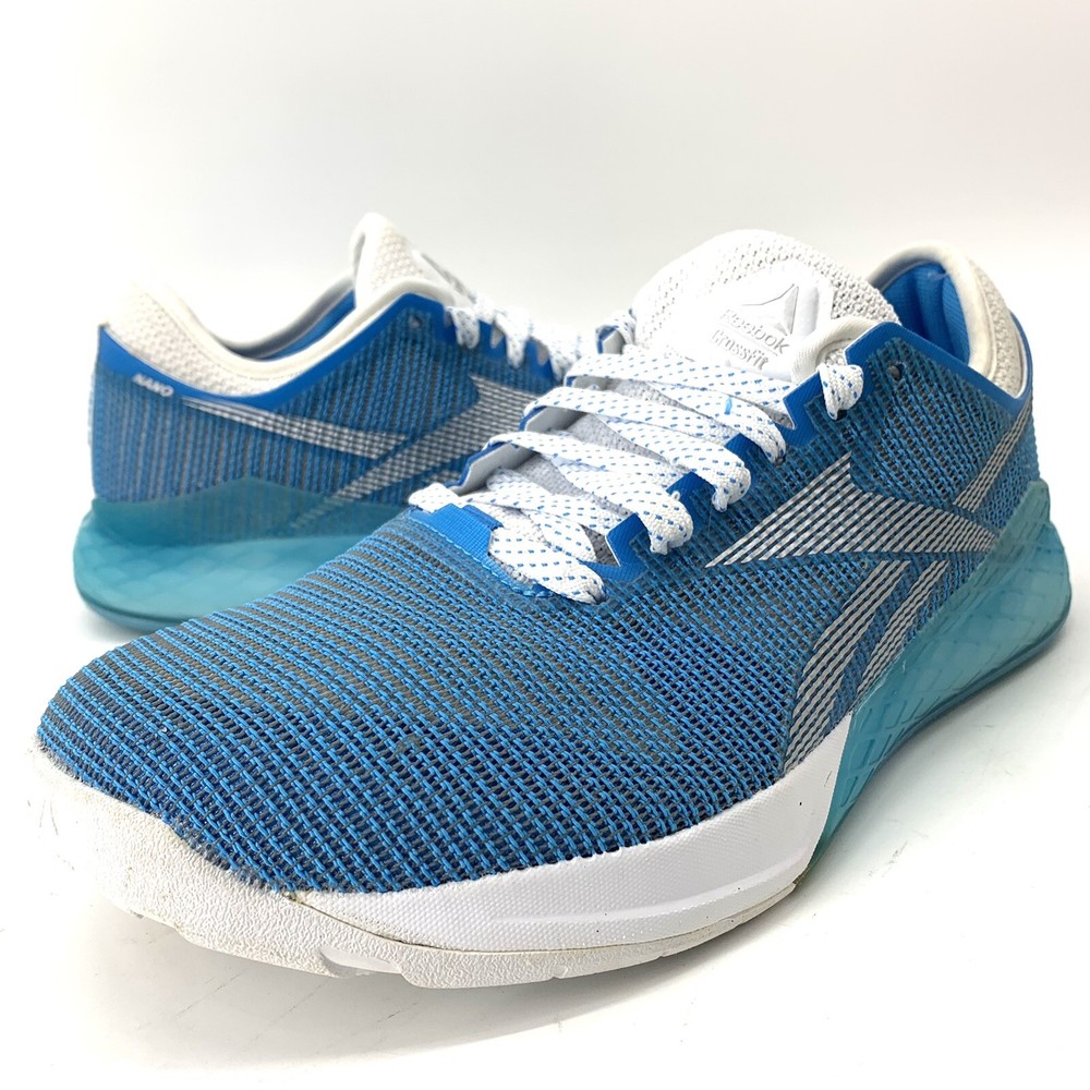 Reebok Womens Nano Crossfit Trainer Shoes Size 9.5 Blue DV6362