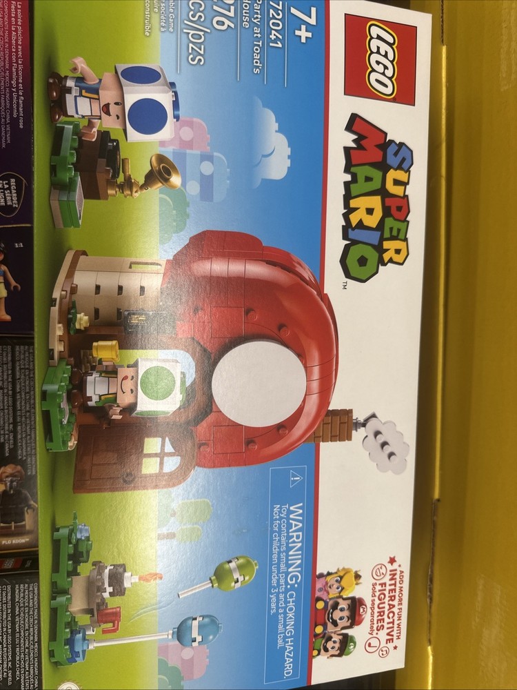 LEGO Super Mario Toad's House Expansion Set 72041 Adventure Play