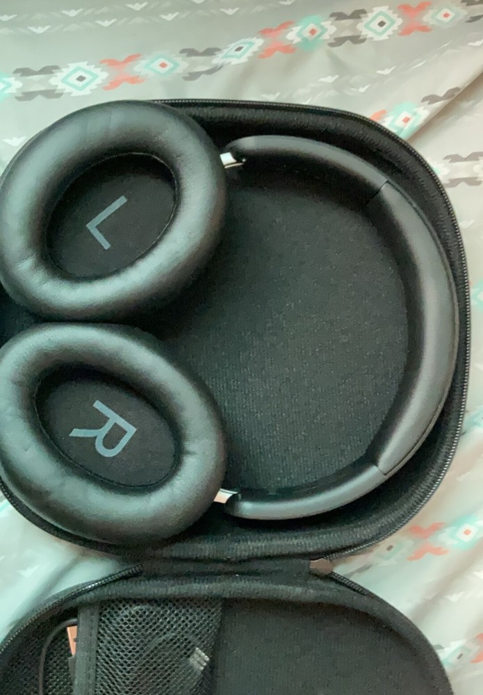 Onn Wireless Over-Ear ANC Headphones Black No Box