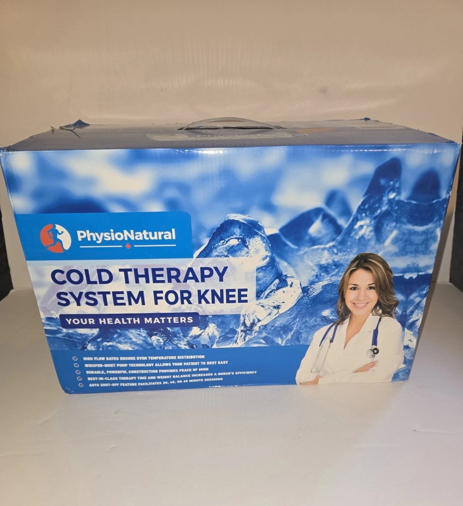 PhysioNatural Cold Therapy Knee System for Faster Recovery