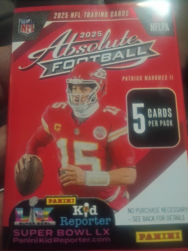 🔥🔥2025 Panini Absolute Football 5 Card Factory Pack, Find RCs and Kabooms 🔥🔥