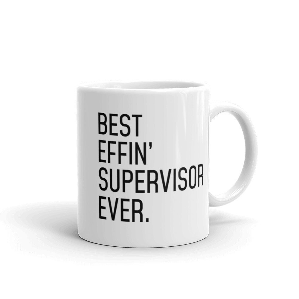 Supervisor Gift Supervisor Mug Supervisor Gift For Women Supervisor Appreciation