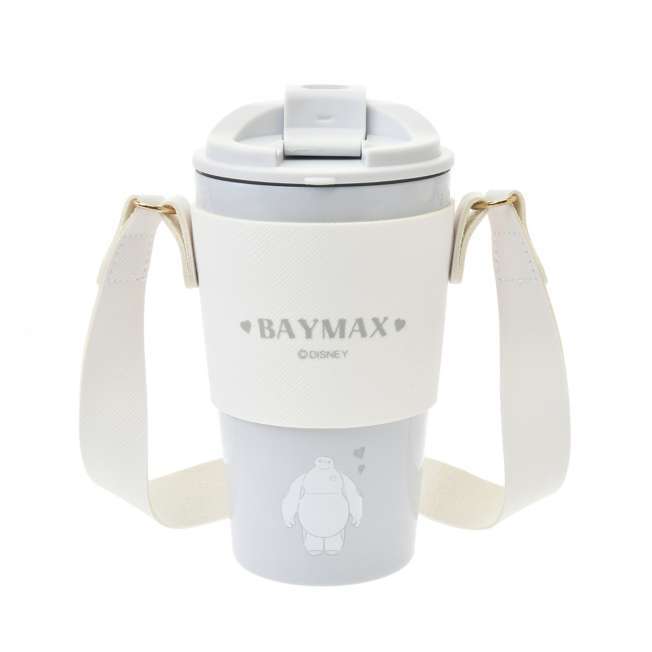 Baymax Tumbler with Stainless Steel Holder Drinkware Disney Store Japan