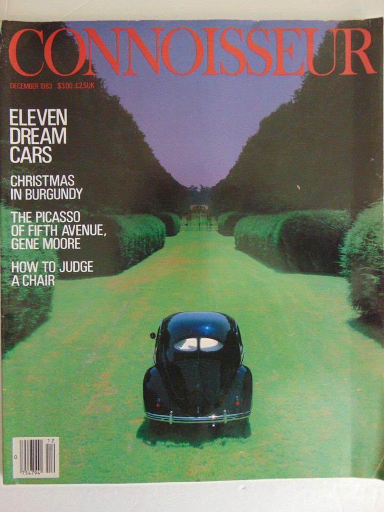 CONNOISSEUR Dec 1983 Dream Cars