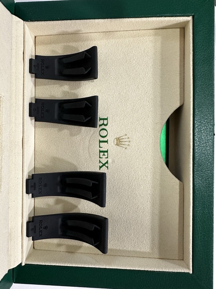 Authentic 20mm ROLEX Oysterflex Rubber Strap for Luxury Watches