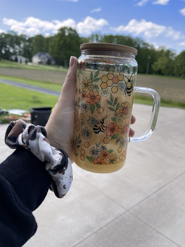 Handmade Glass Snow Globe Tumbler with Multiple Designs Made in USA