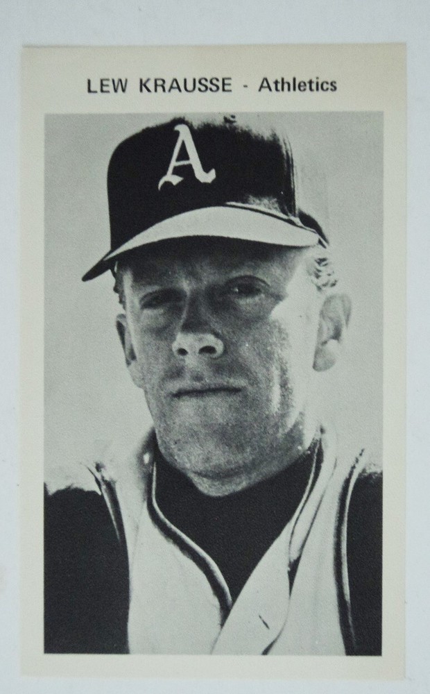 1969 Oakland A's Lew Krausse 5x6 Jay Publishing Photo - FLASH SALE-image