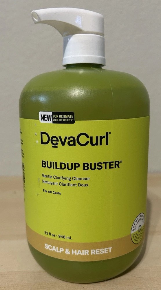DevaCurl Buildup Buster Gentle Clarifying Cleanser Scalp & Hair Reset 32 oz