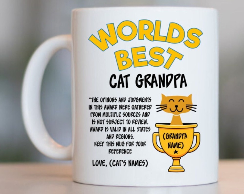 Cat Grandpa Gift Grandpa Cat Cat Grandpa Mug Cat Mug Cat Gift Cat Grandpa Coffee