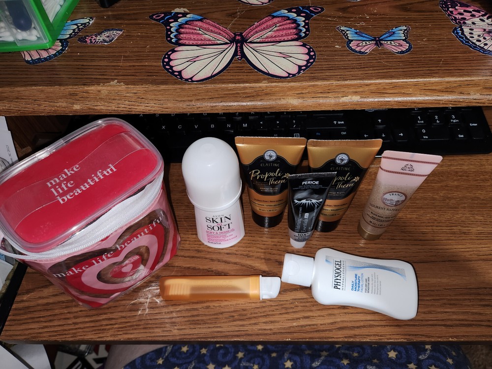 Avon Personal Care Travel Kit - Make Life Beautiful Convenience- 8 Piece Set...