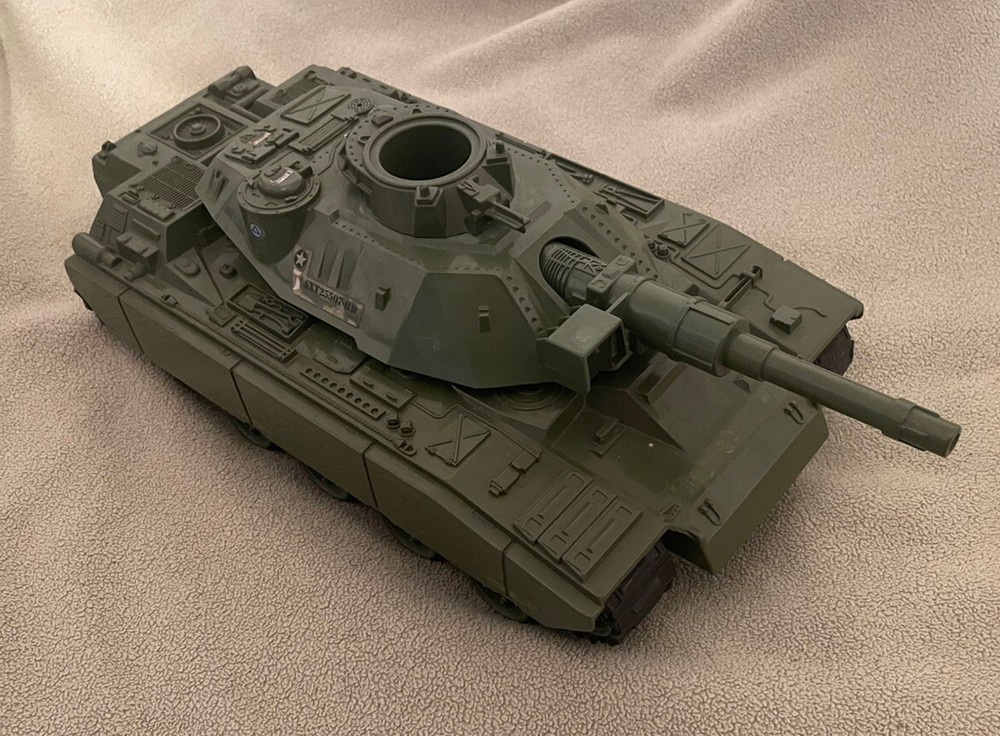 GI Joe Toy Tank Hasbro Vintage Parts Repair Incomplete Rust As Is Broken Wheel