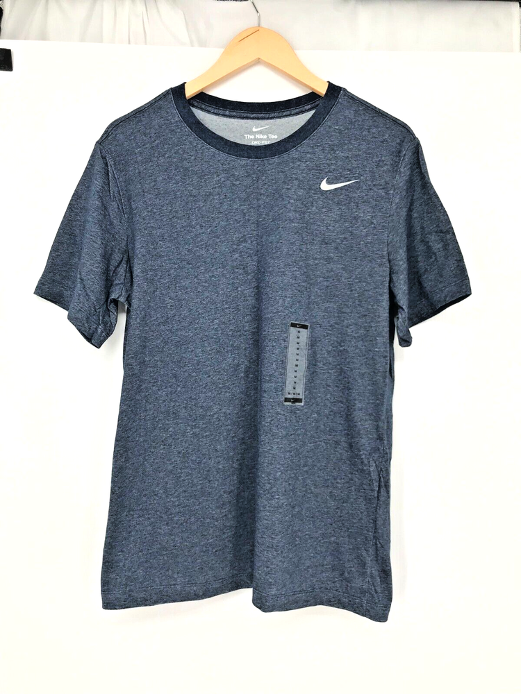 The Nike Tee Mens Pro Dri Fit Reset Training T-Shirt Blue Dri-Fit Athletic M