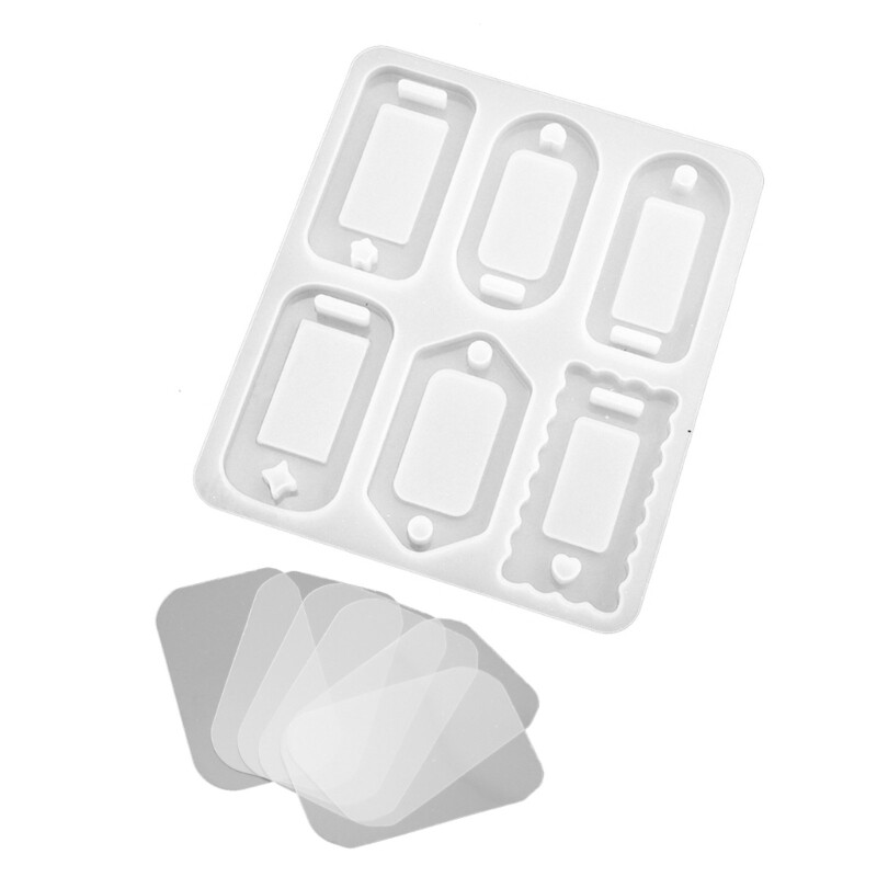 Diy Crystal Epoxy Mould Geometry Mould Pendant Silicone Ornament Mold