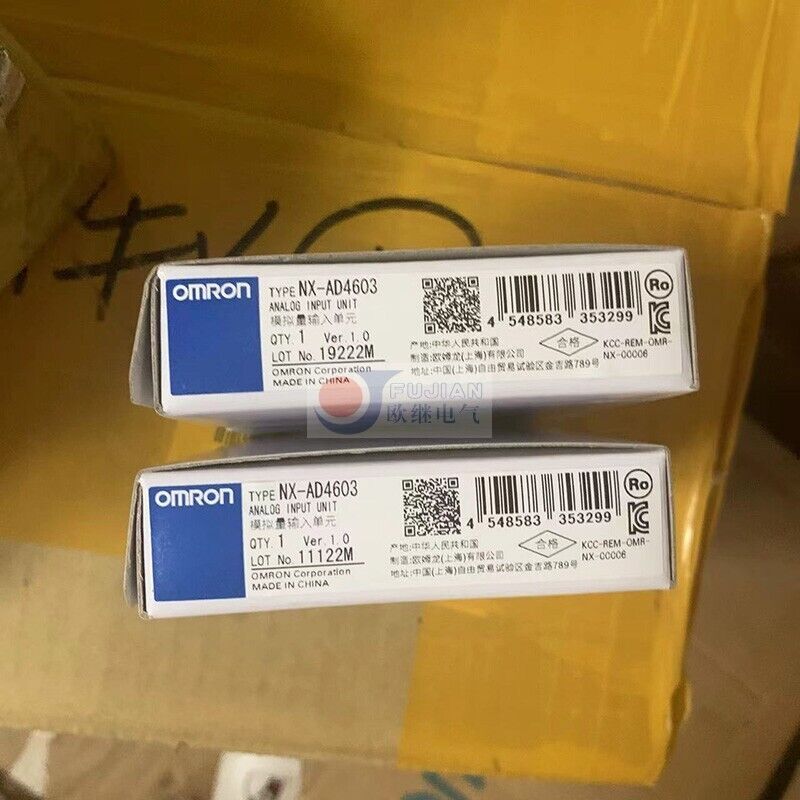 NX-AD4603 Analog Input Unit NXAD4603 New In Box One Year Warranty #A6-4
