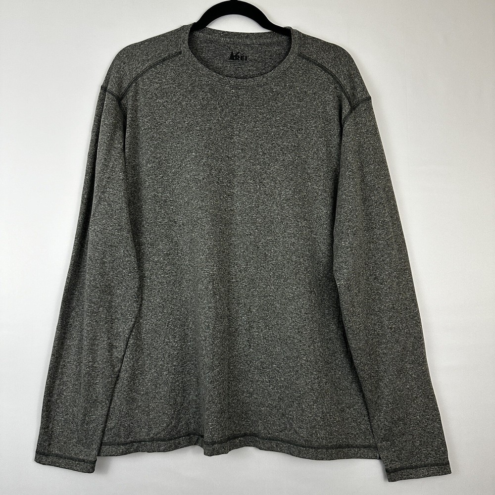 REI Long Sleeve Active Pullover Shirt Mens Size XL Stretch Performance
