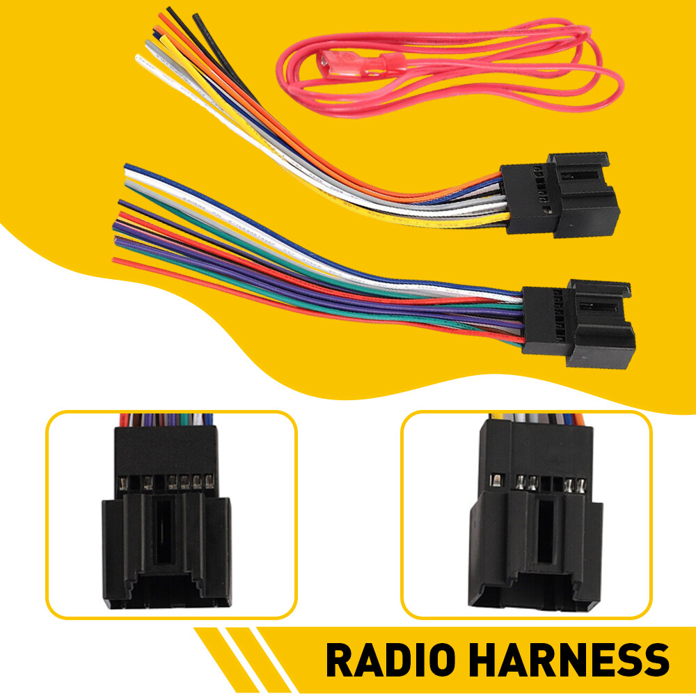 2007-2013 Chevy Silverado 1500 2500 Car Stereo Wiring Harness