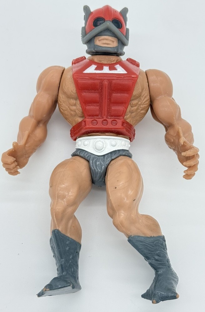 Vintage 1981 Mattel MOTU Zodac Action Figure with Chest Armor