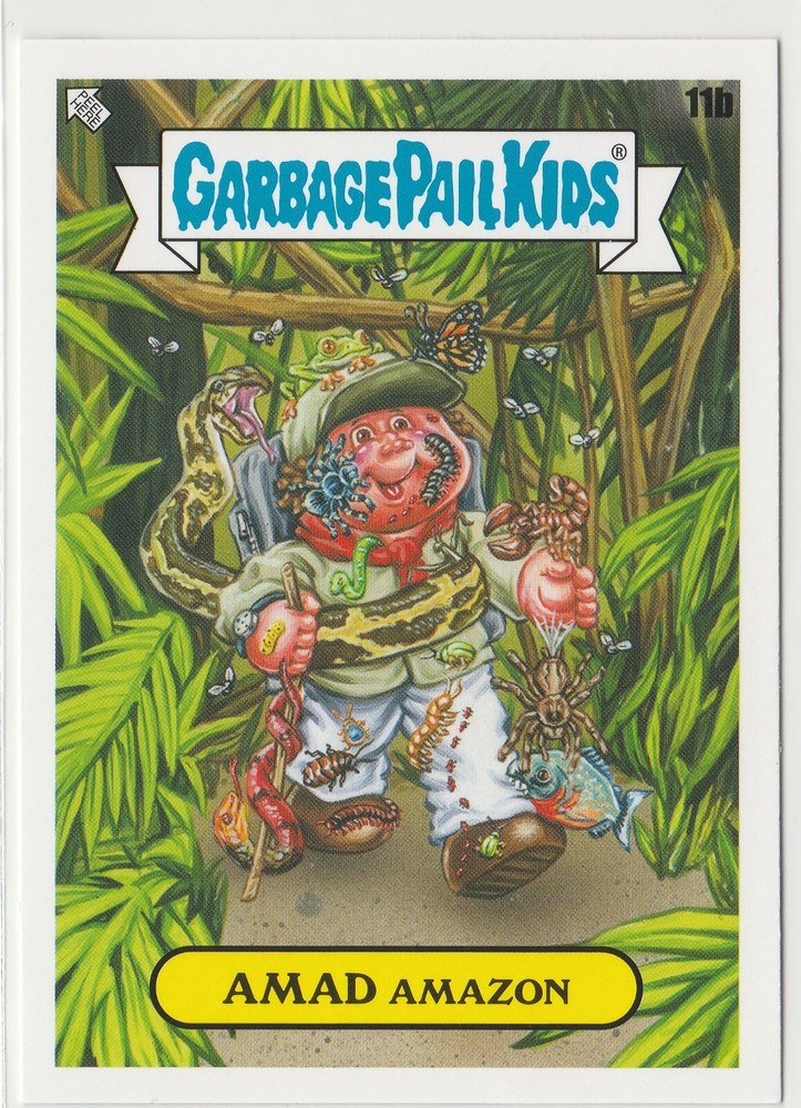 Amad Amazon 11b Garbage Pail Kids GPK 2021 Vacation Series Card