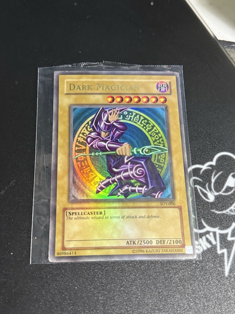 Dark Magician SDY-006 Yugi Unlimited Faded Starter Deck Yugioh  