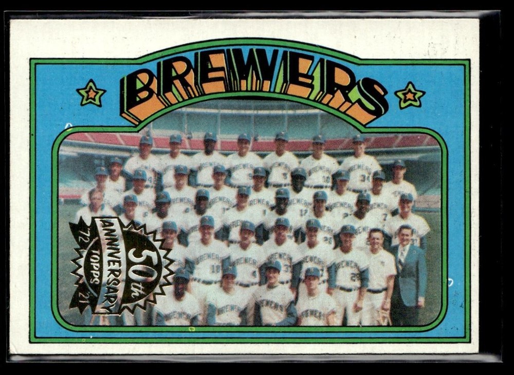 2021 Topps Heritage - 1972 Topps 50th Anniversary Buybacks Milwaukee Brewers #106