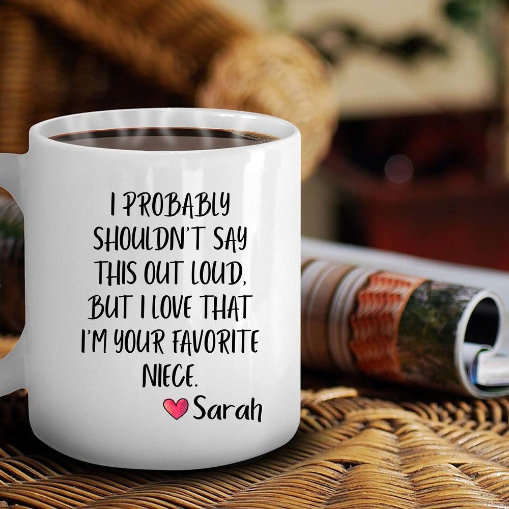 Aunt Or Uncle Personalized Gift Funny Uncle Or Auntie Mug Birthday Christmas Pre