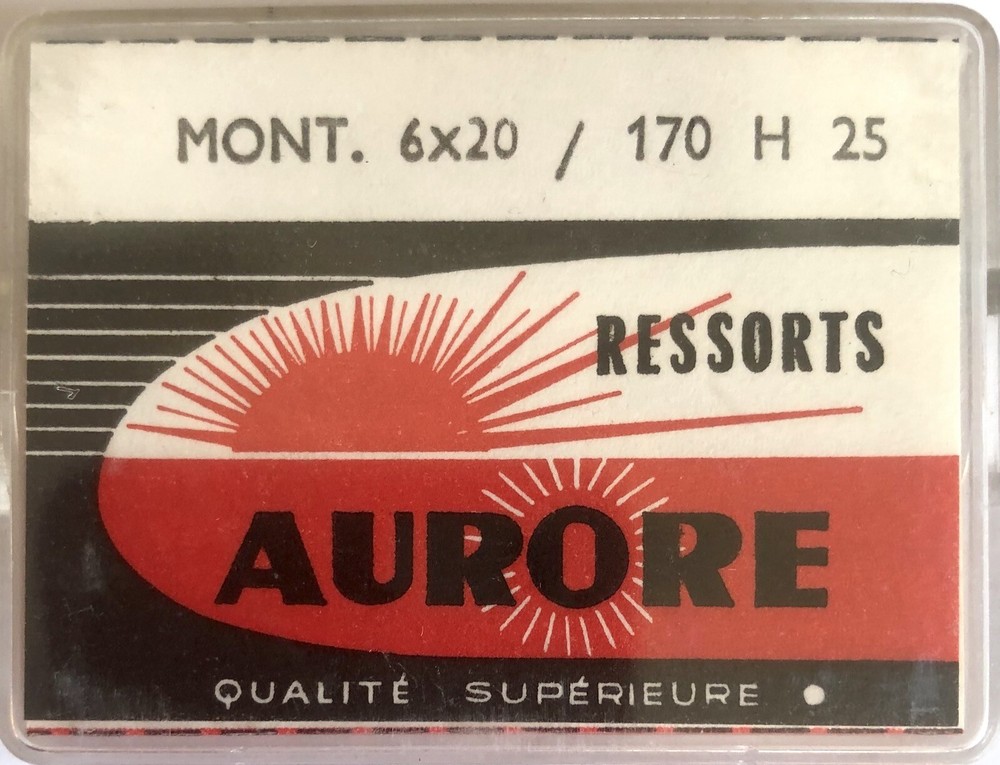 1X Mainspring 1730 1.70x7.5mm 0.085mm Watch Part 170H25