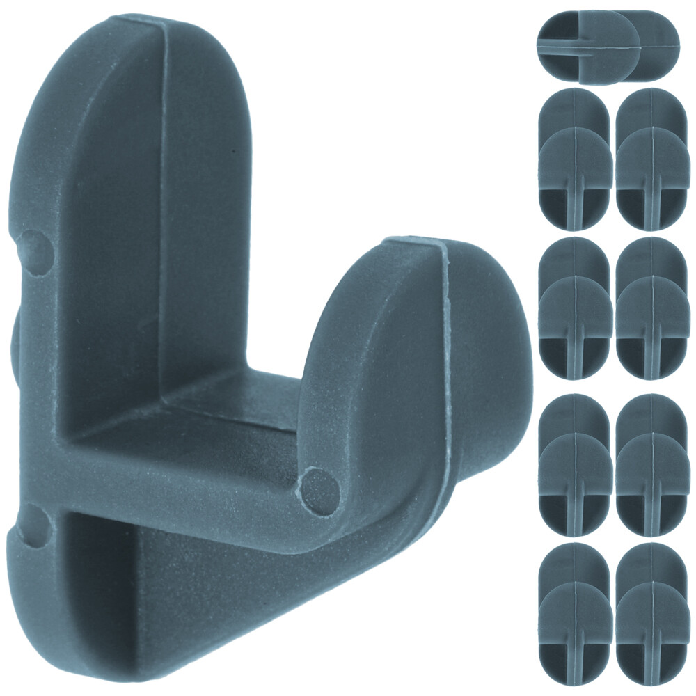 10pcs Freezer Shelf Clip Refrigerator Freezer Plastic Shelf Support Clips