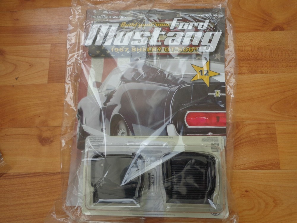 1/8 DEAGOSTINI BUILD YOUR OWN FORD MUSTANG 1967 SHELBY GT-500 ISSUE 12 INC PART