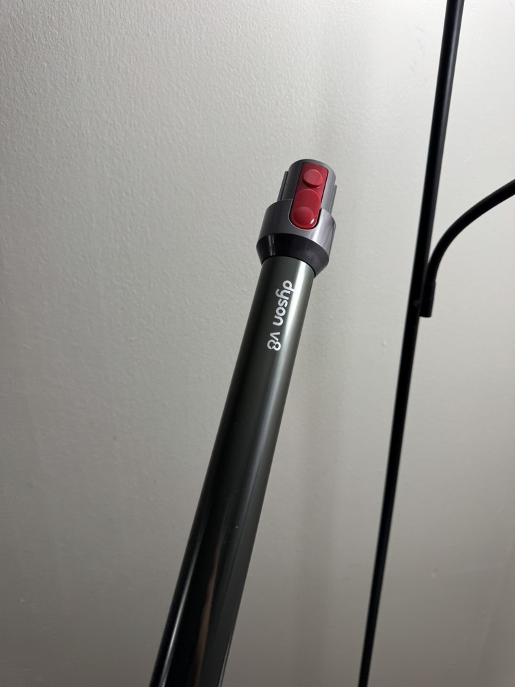 Genuine Dyson V8 Cordless Vacuum Quick Release Stick Wand Tube in Gray