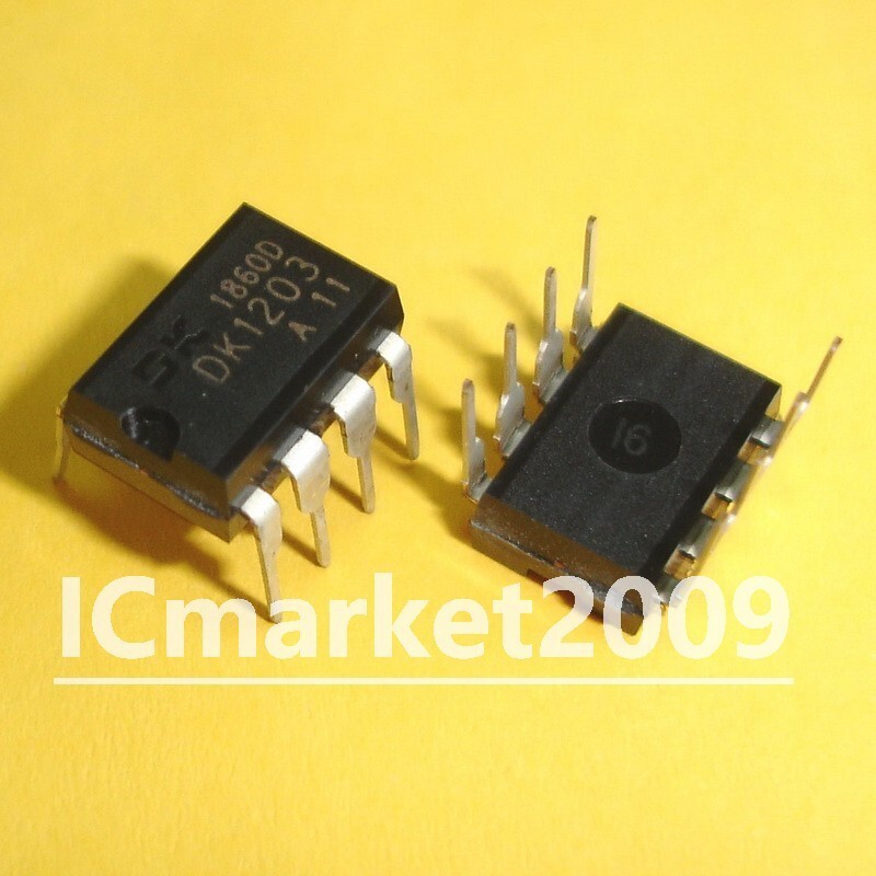 10 PCS DK1203 DIP-8 Low Power Off-line Switch Power Control Chip IC