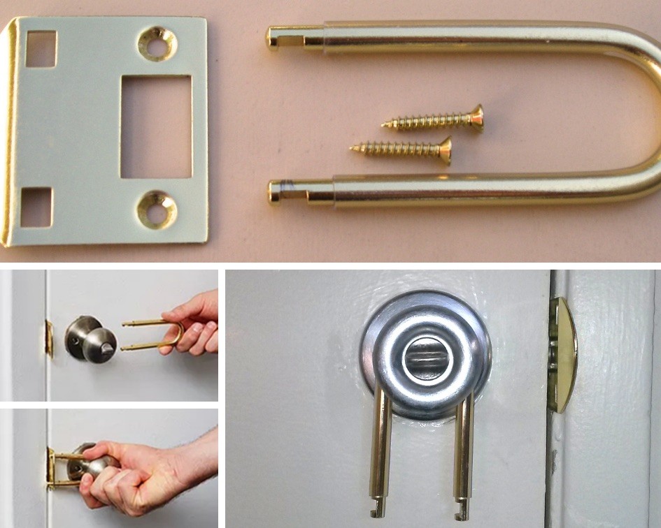 Bedroom Bolt Original Door Lock for Privacy and Security