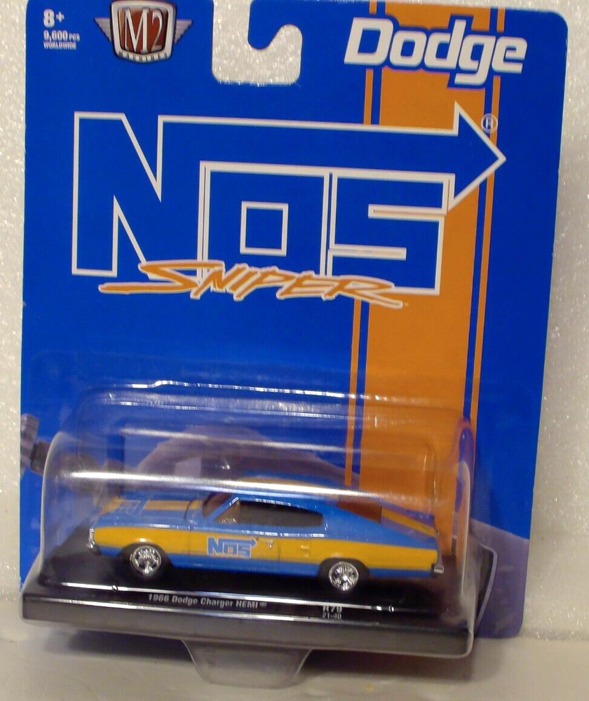M2 Machines NOS 1966 Dodge Charger Hemi 1:64 Diecast