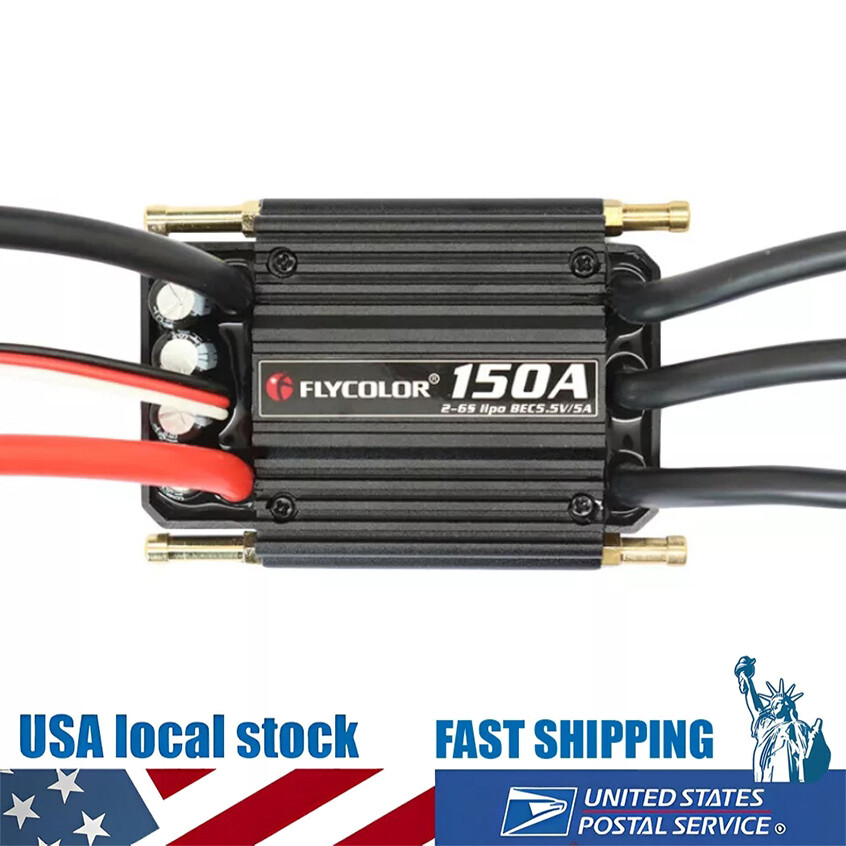 150A Waterproof Brushless ESC for 2-6S RC Jet Boats