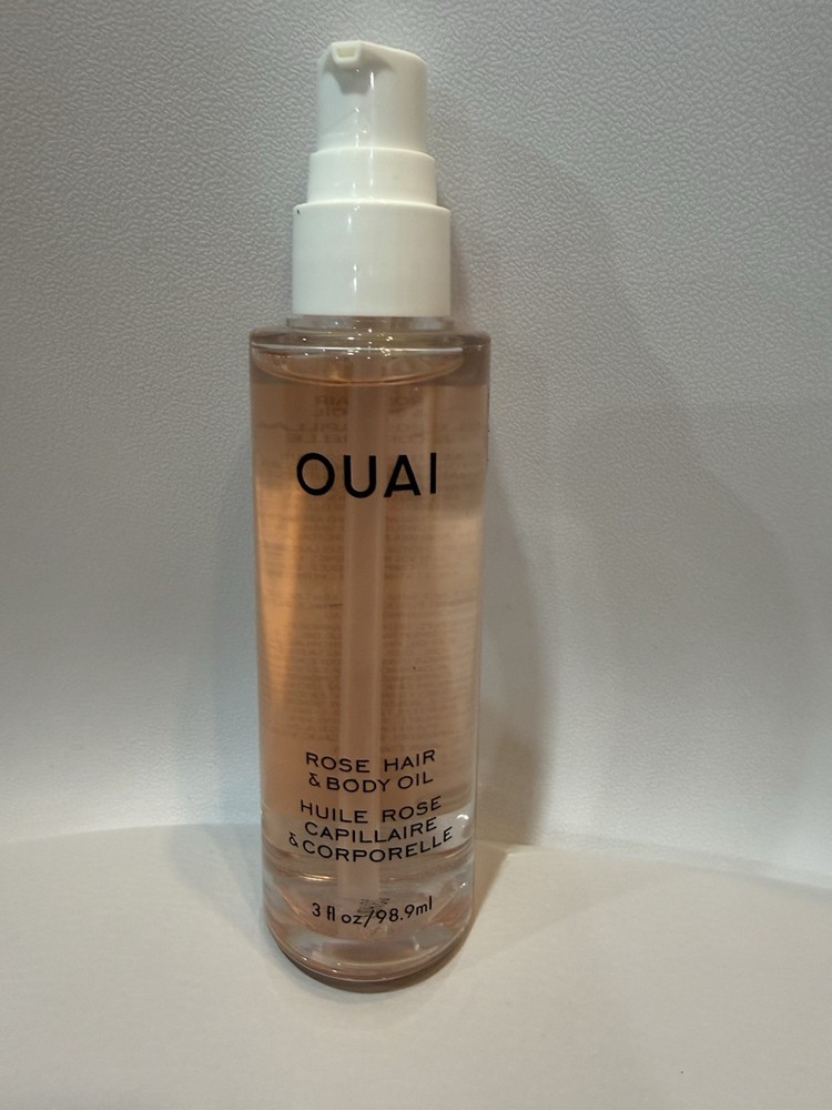 OUAI Rose Hair & Body Oil 3 FL OZ/98.9 ML / Discontinued / New Bottle /Authentic
