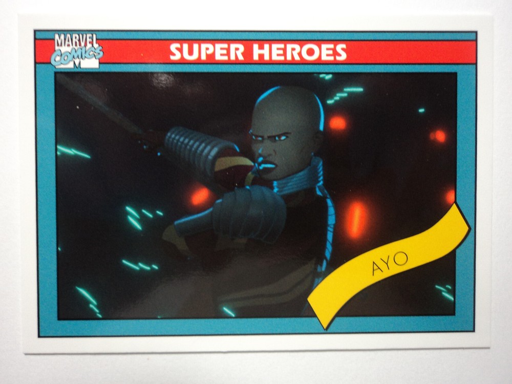 2023 Upper Deck Marvel What If 1990 Universe #39 Ayo Comic Card