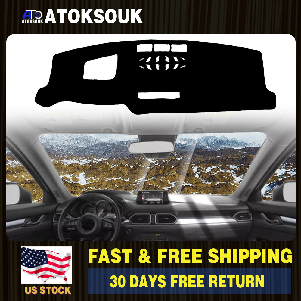 Sun-Resistant Dashboard Cover Mat for 2017-2021 Mazda CX5 Interior Shield