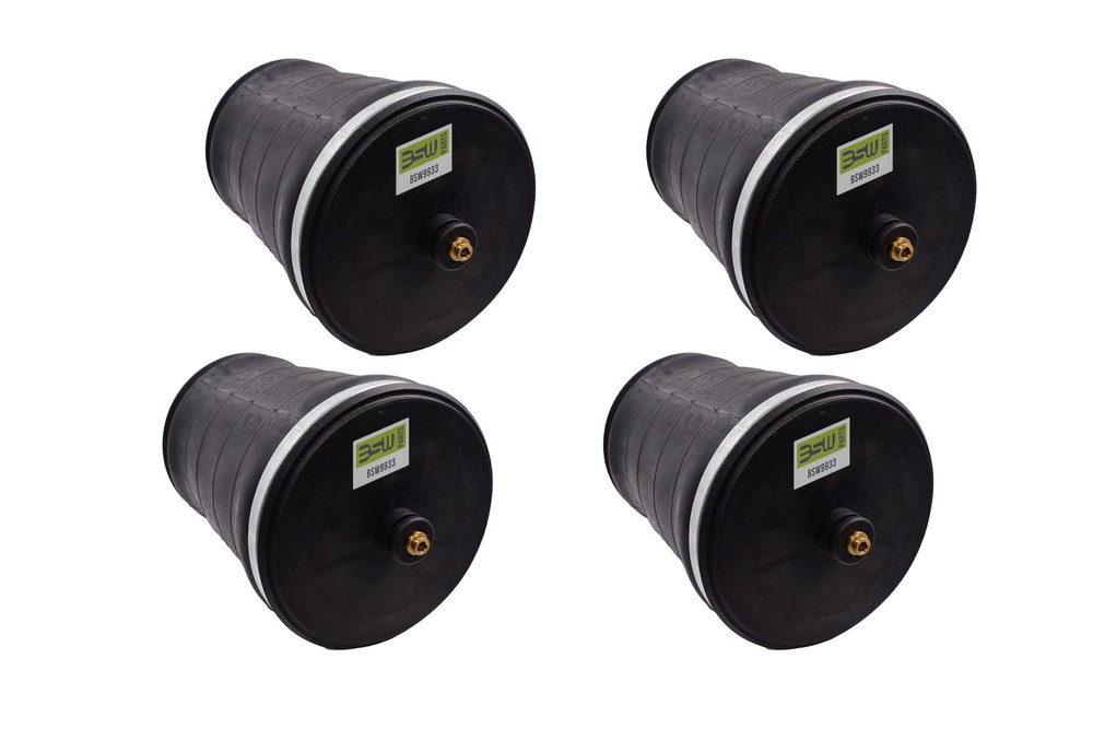 BSWParts 4 PCS Air Spring Bag Replaces Firestone W02-358-9933 Peterbilt B81-6023