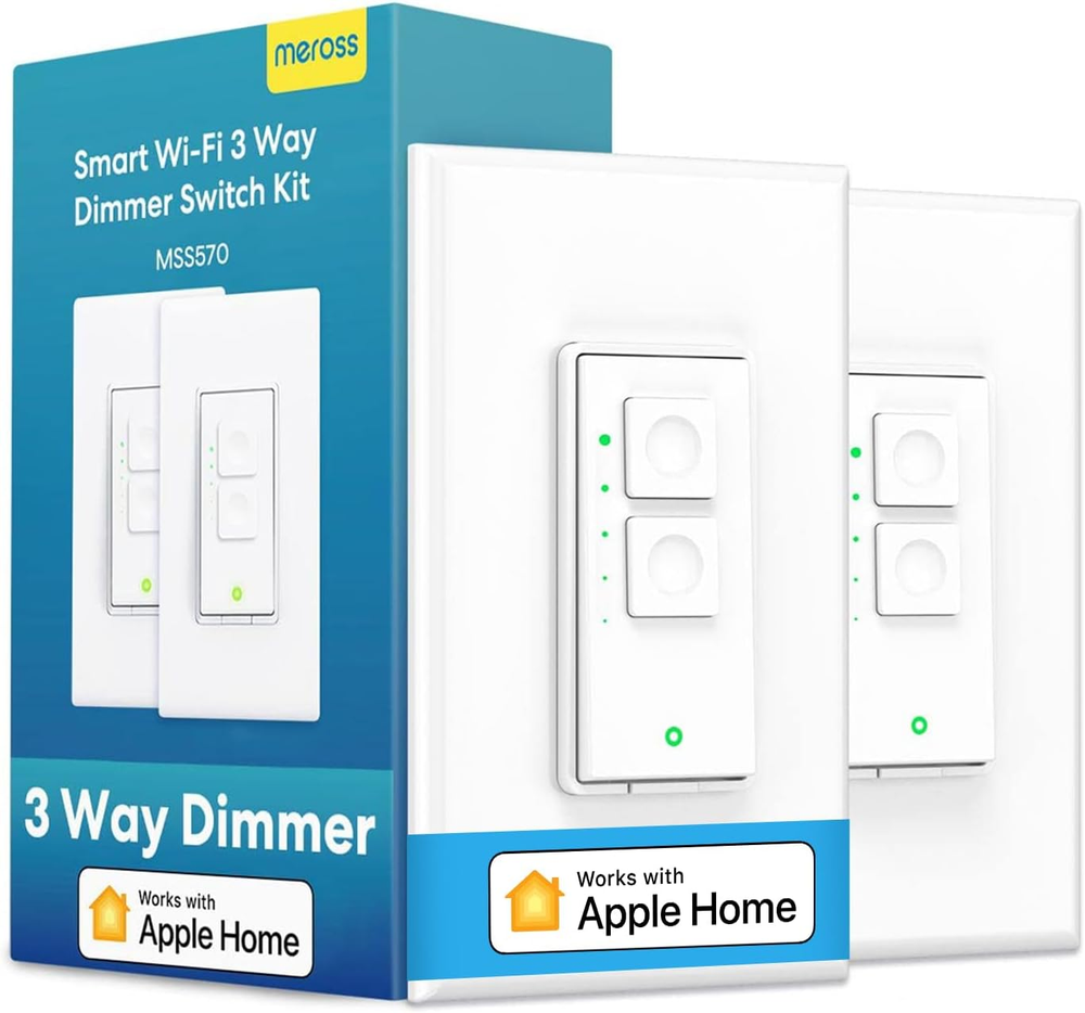 3 Way Smart Dimmer Switch Kit with Apple HomeKit Support