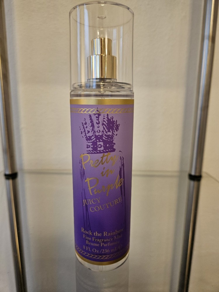 Juicy Couture Pretty in Purple Body Mist Spray Perfume for Women 8.0 fl oz