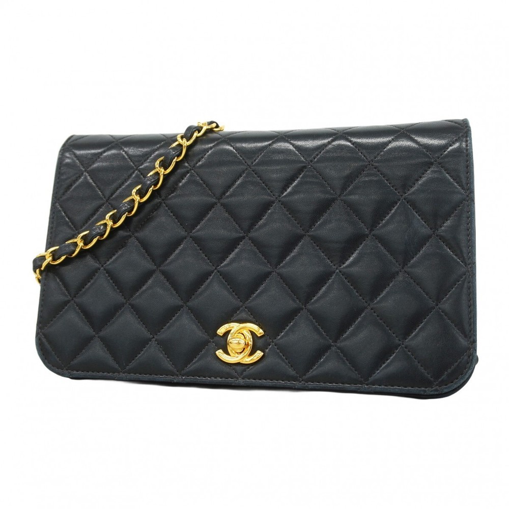 Chanel Matelasse Lambskin Shoulder Bag with Chain Strap 248745