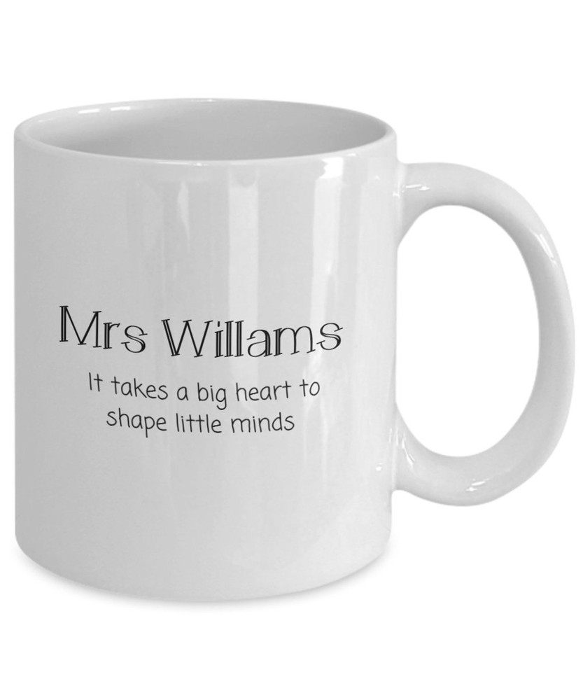 Personalized Teacher Coffee Mug Teacher Gift Gift For Teacher Teacher Appreciati