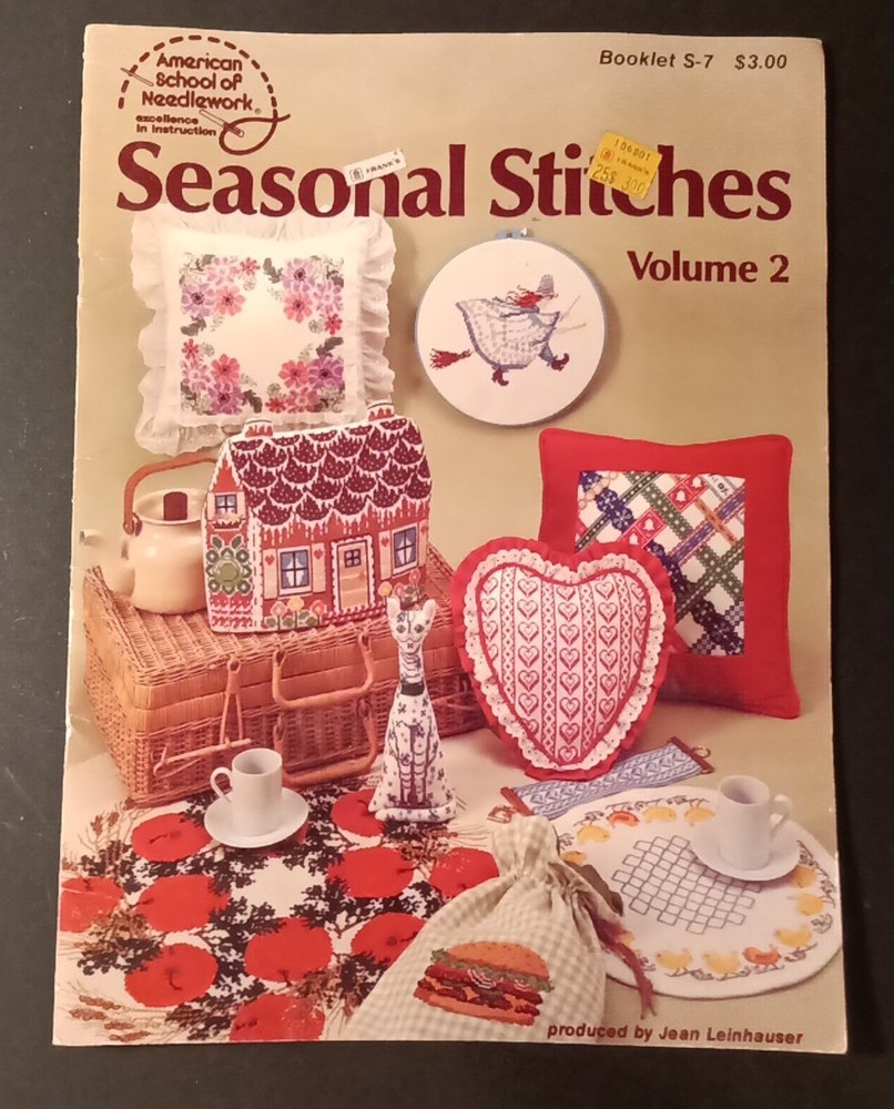 Seasonal Stitches Volume 2 American School Needlework Cross Stitch Pattern S-7-image