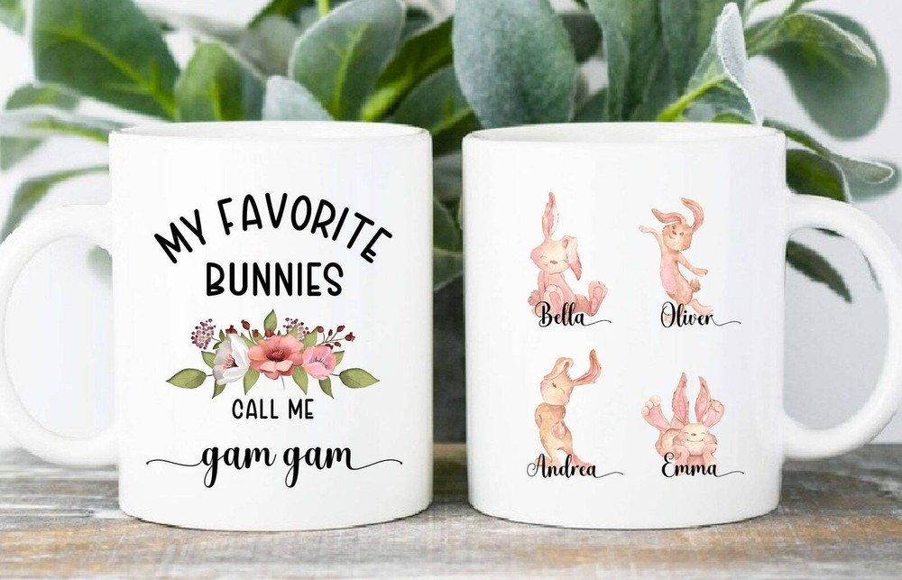 Personalized Gam Gam Mug Grandma Gift From Grandkids My Favorites Call Me Gam Ga