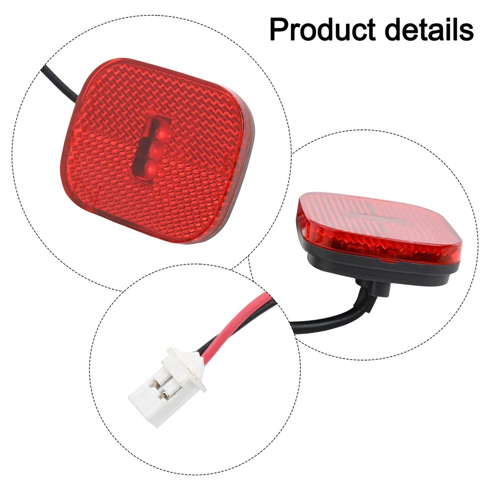 High Visibility Rear Light for Ninebot Scooters Ensures Safe Night Riding