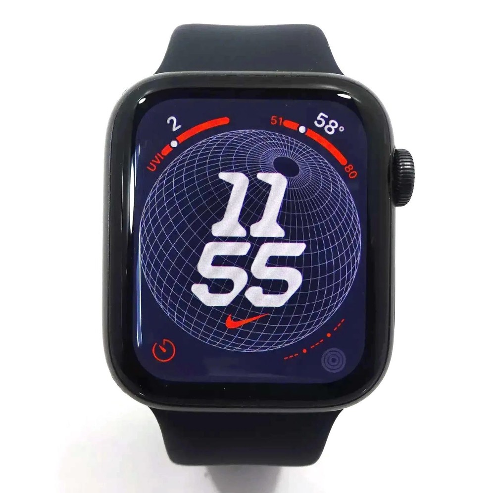 Apple Watch SE 1st Gen 44mm GPS + LTE Aluminum Case Black A2354