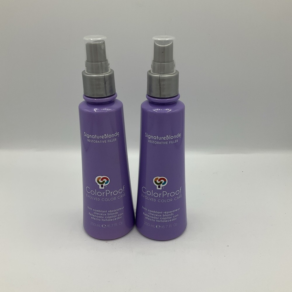 2 x ColorProof Signature Blonde Restorative Filler 6.7 oz