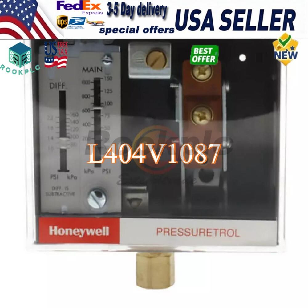 L404V 1087 New Honeywell L404V1087 Pressuretrol Controller Fedex