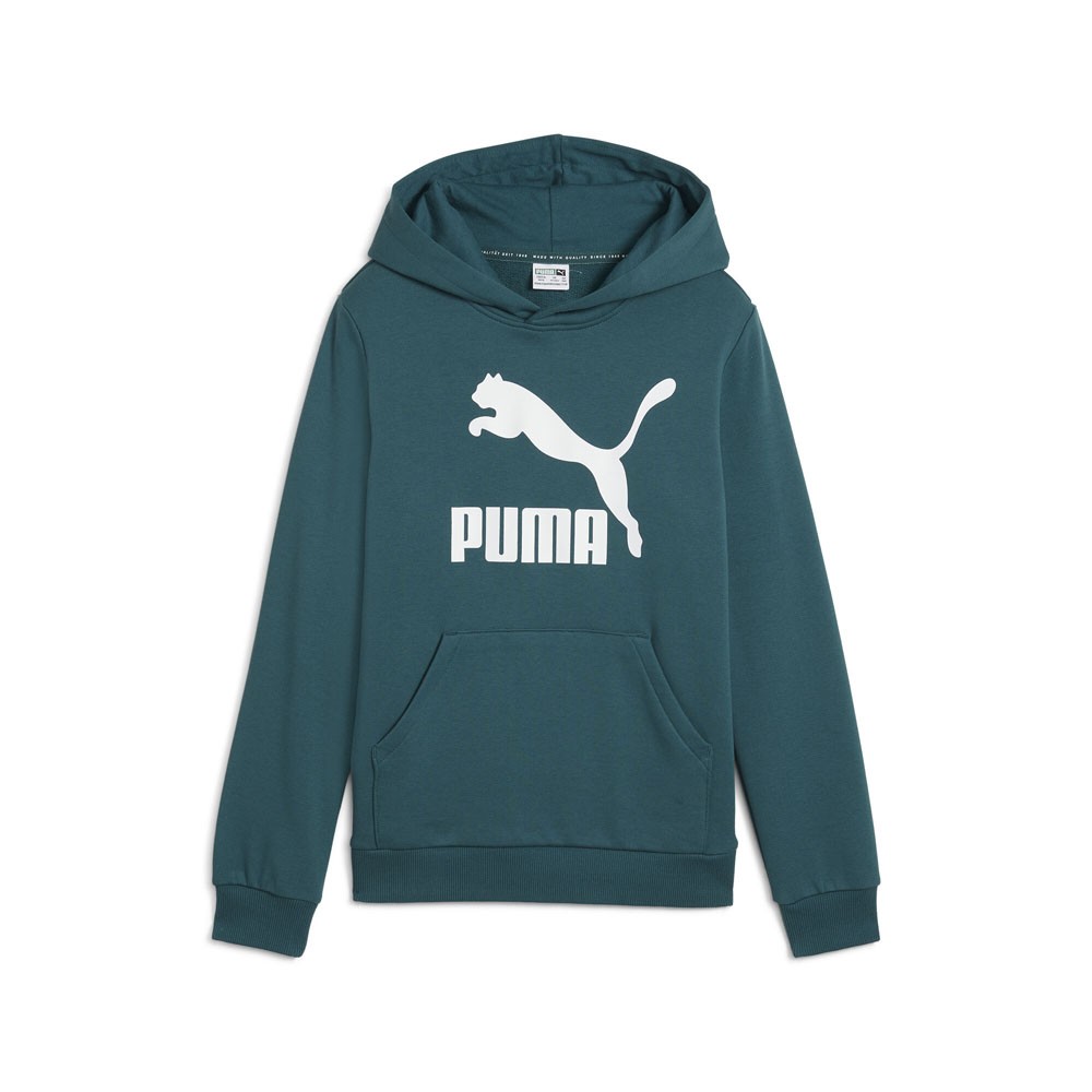 PUMA Classics Logo Pullover Hoodie Youth Boys Size S  Casual Outerwear 53011622