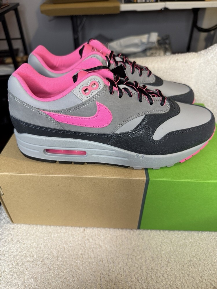 Nike x HUF Air Max 1 Pink Pow HF3713-003 Men's Size 8 NEW IN BOX READY 2 SHIP